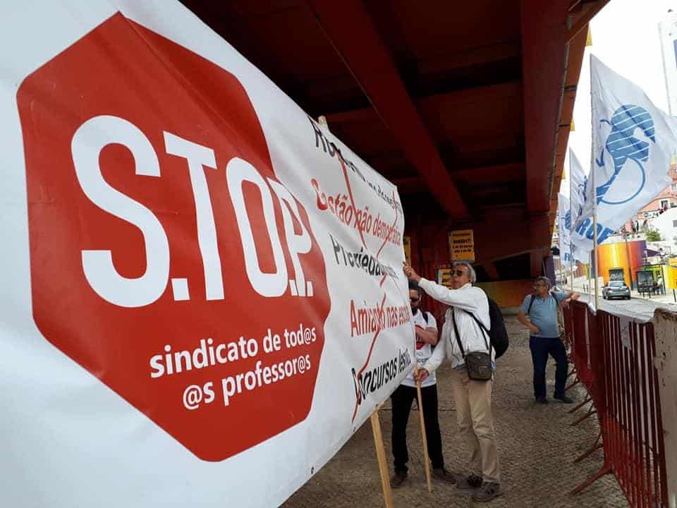 Professores concentram-se esta tarde em Braga