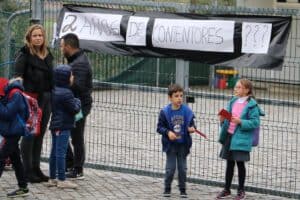 EB1 de Esporões com aulas em contentores até 14 de Janeiro