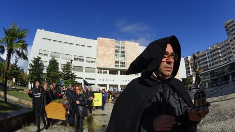 Braga fez hoje funeral à Justiça