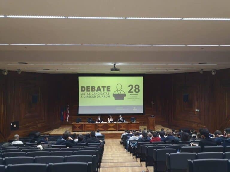 Candidatos à AAUM com visões diferentes sobre a abstenção