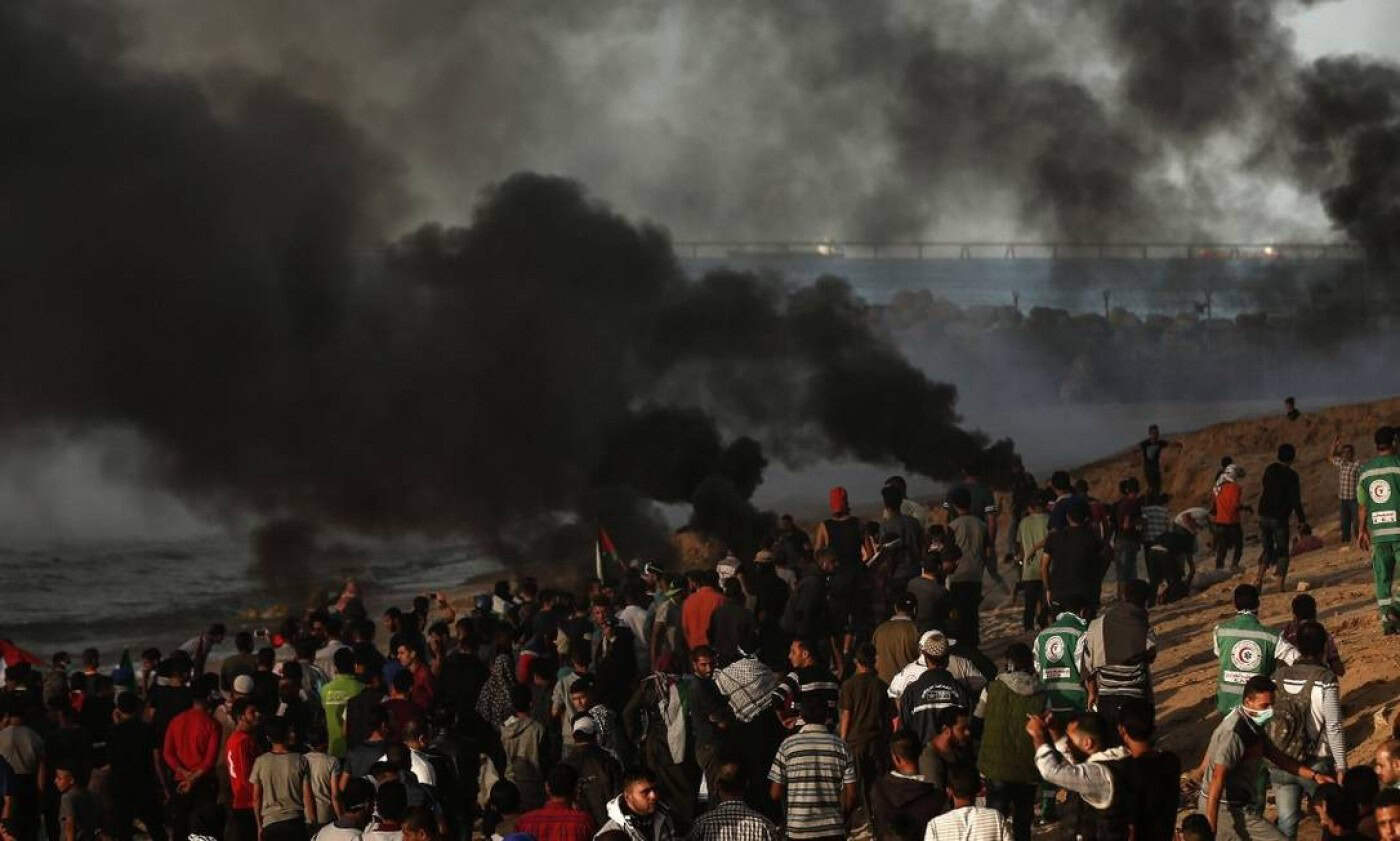 Palestiniano fere três soldados israelitas antes de ser morto em Gaza