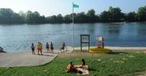 Já é possível ir a banhos nas praias fluviais de Merelim S. Paio e Faial