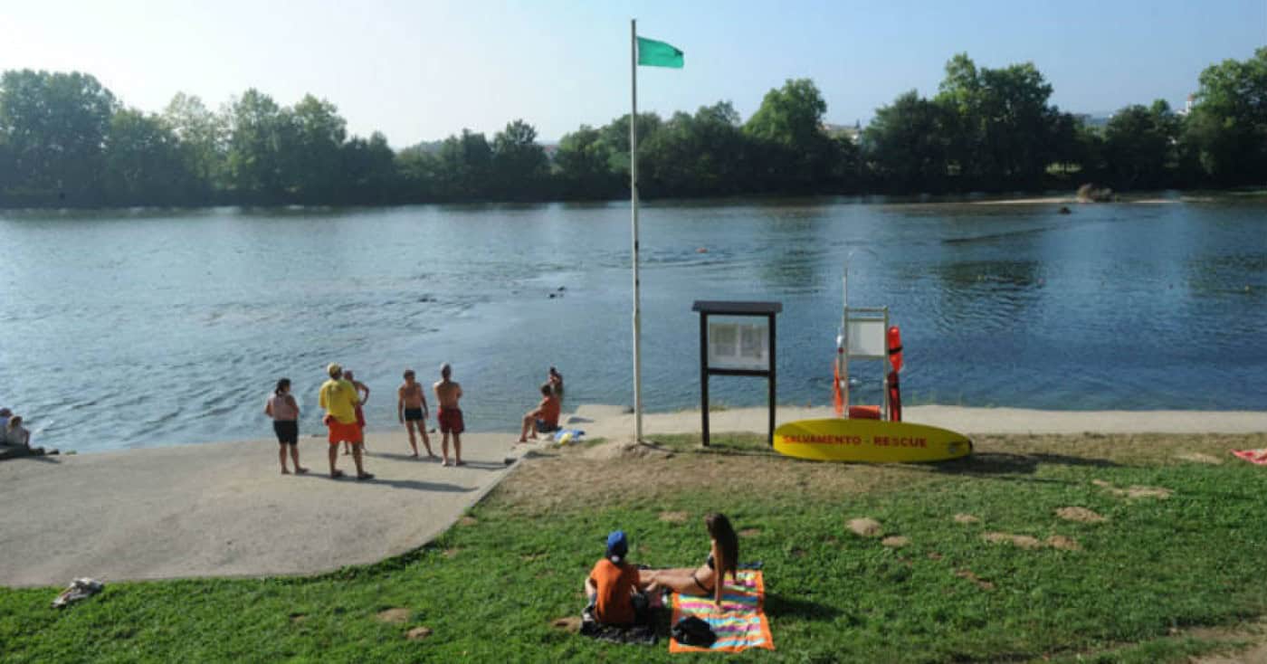 Já é possível ir a banhos nas praias fluviais de Merelim S. Paio e Faial
