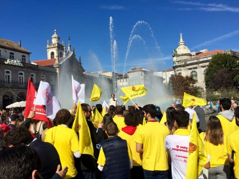 Arruada em Braga sem António Costa, mas com "confiança" e "esperança"