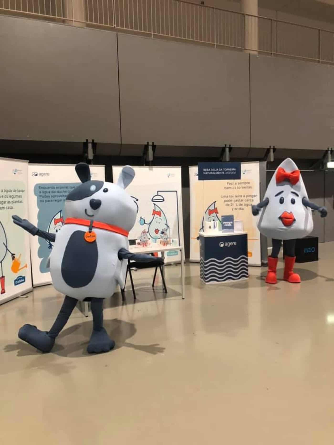 AGERE ganha nova mascote e coloca "mil papeleiras no centro de Braga"