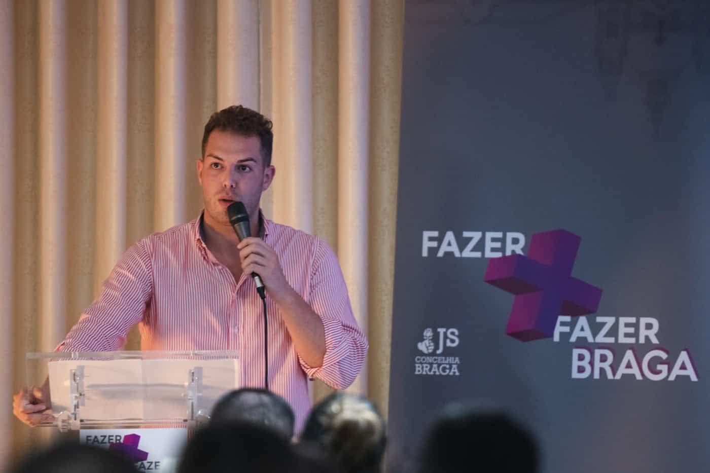 Diogo Cunha toma posse como novo presidente da JS Braga