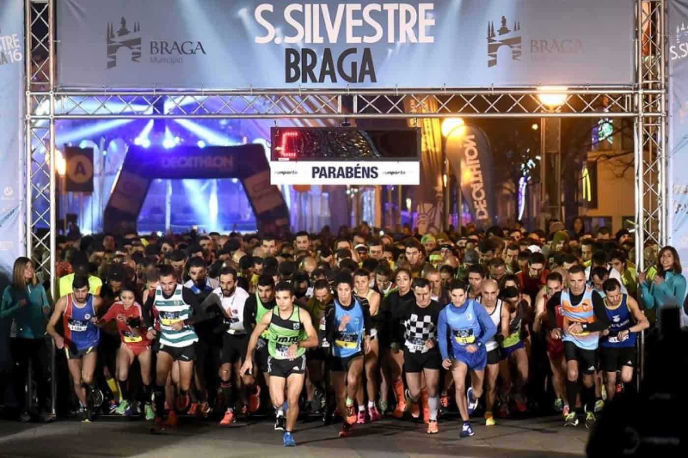 Milhares correm hoje a S. Silvestre de Braga