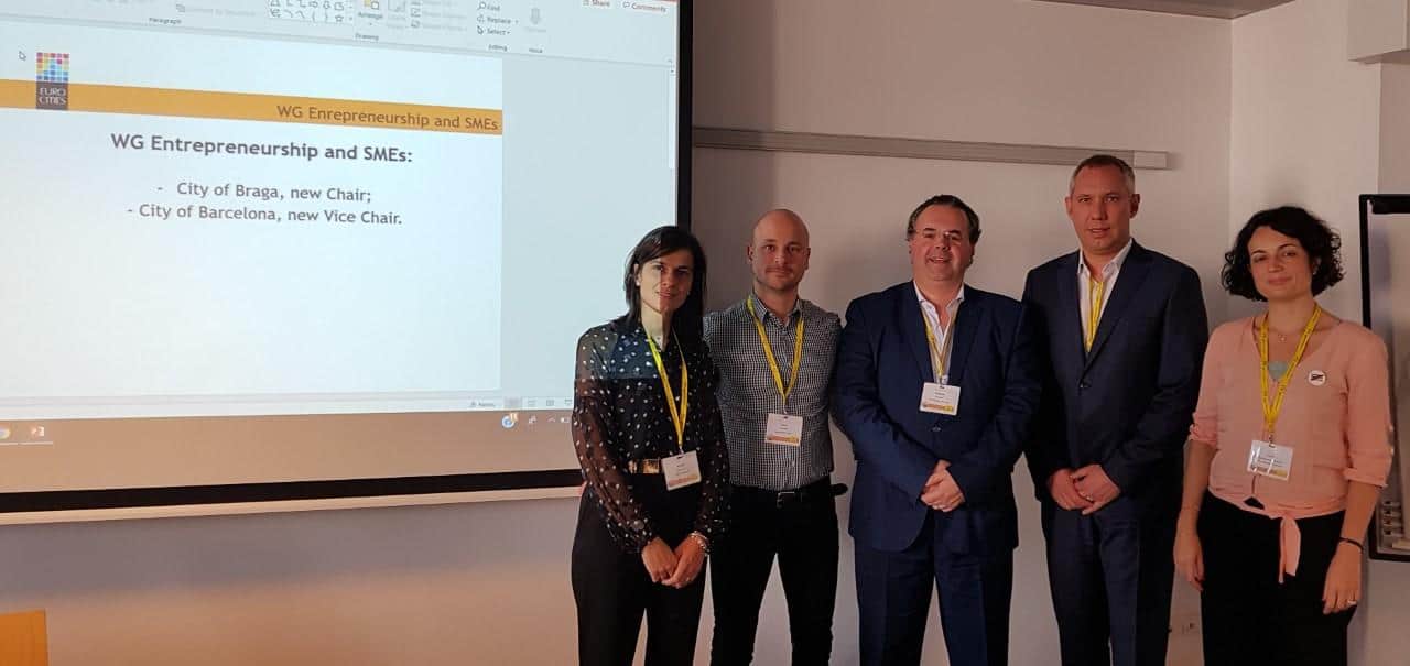 Braga lidera Empreendedorismo e PME's na Eurocities