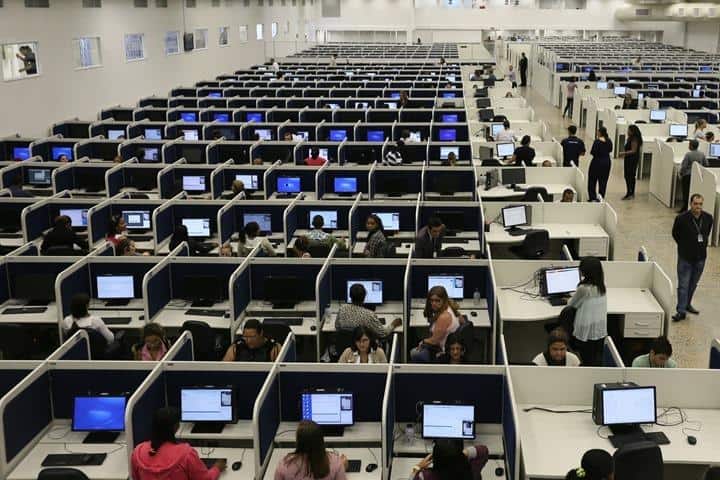 Trabalhadores da Concentrix em greve
