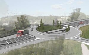 Rotunda em Guimarães terá desnivelamento inferior