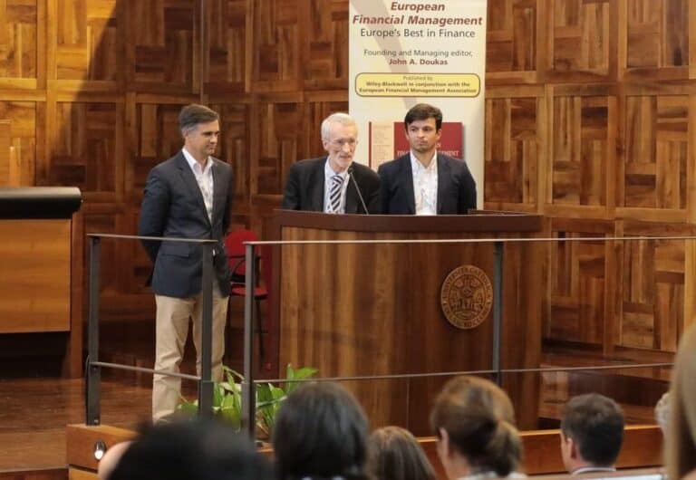 UMinho. Professor Manuel Rocha Armada preside à EFMA