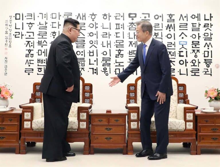 "Acabou a guerra na península coreana"