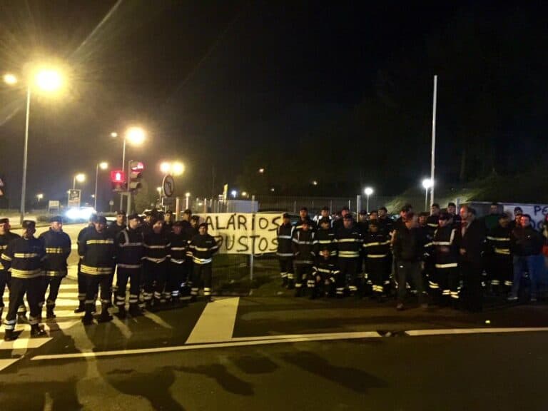 Sapadores de Braga a 100% na greve nacional