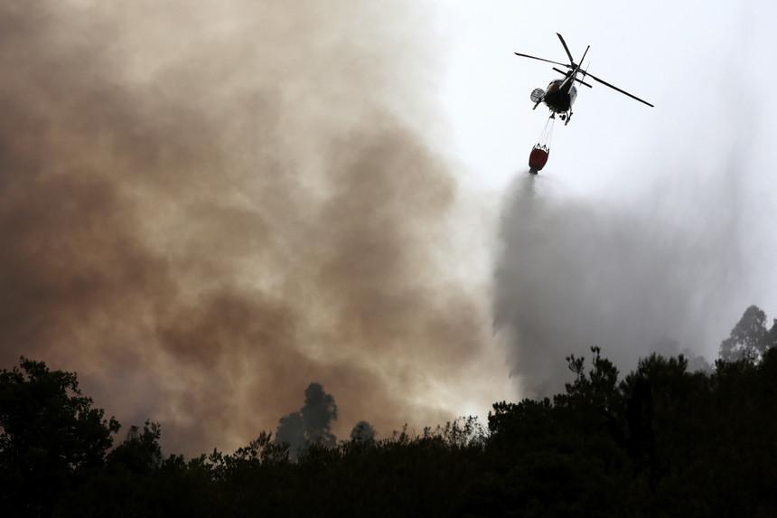 Rápida actuação foi decisiva no controlo do fogo em Braga