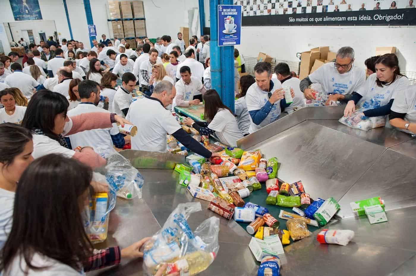 110,2 toneladas angariadas pelo Banco Alimentar de Braga