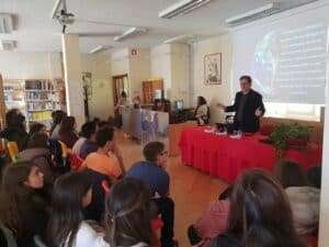 EB de Nogueira ouviu deputado falar de alterações climáticas