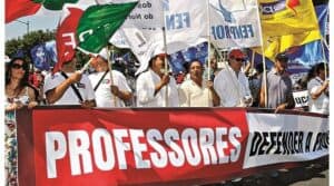 Greve dos Professores chega hoje ao Norte