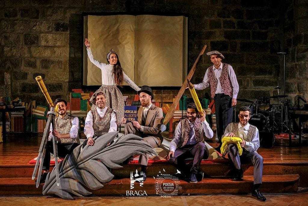 Poesia ao centro passa pela reitoria e pelos Biscainhos