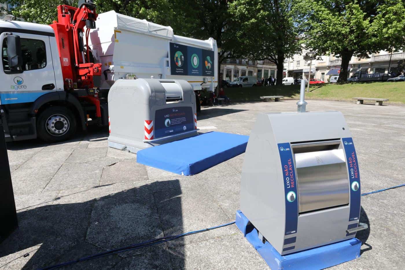 Agere refuta críticas ao novo sistema de recolha de lixo