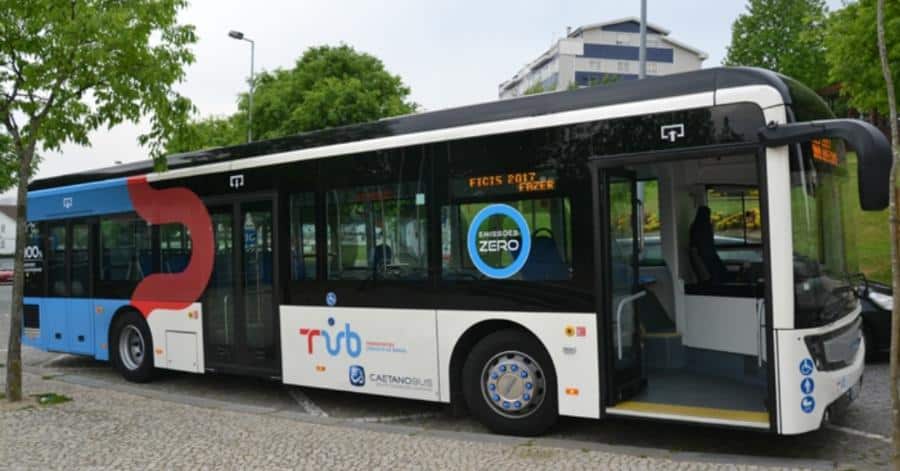 Autocarros eléctricos apresentados hoje em Braga