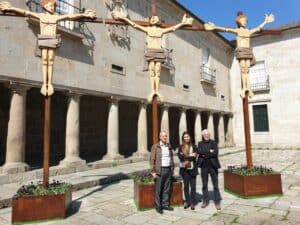 "Salvação", de Alberto Vieira, exposto no Largo do Paço