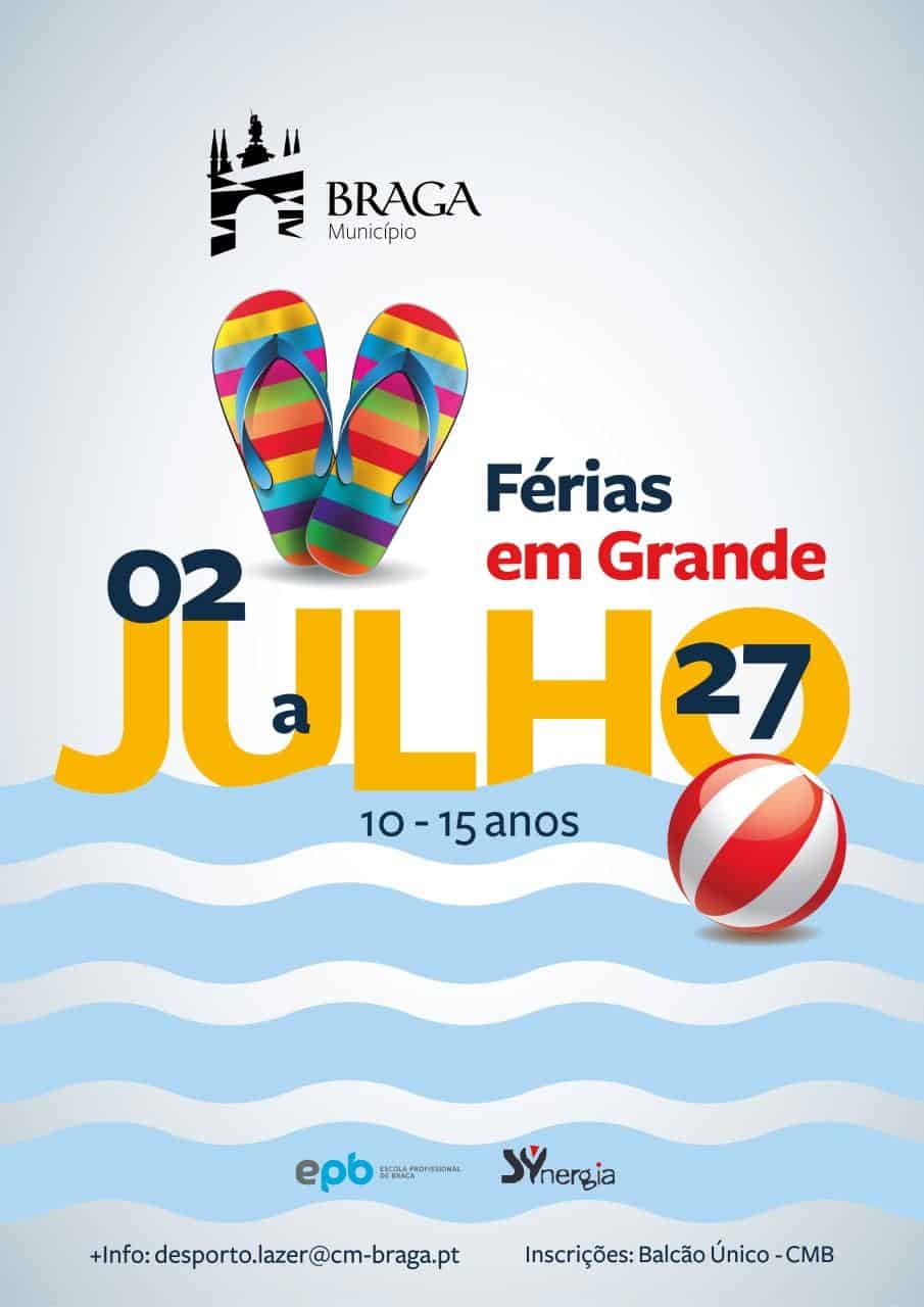 Inscrições para "Férias em Grande" abrem hoje
