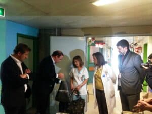 Vitória SC visita pediatria do Hosp. de Guimarães