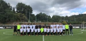 Sub-23 do Vitória SC apresentam-se focados na formação