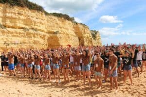 Gata na Praia arranca com "ambiente incrível"
